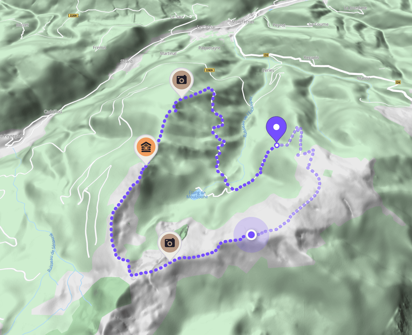 Image for Biking and hiking optimized routing