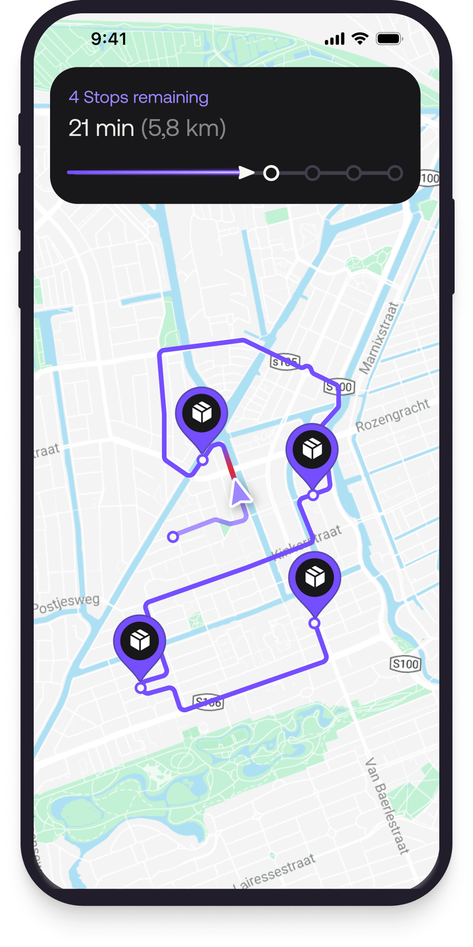 Complex fleets, easy routing